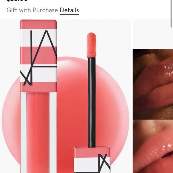 NARS Hot Escape Afterglow Lip Oil - High Life - Picture 1 of 3